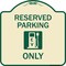 Signmission Ev W/ Electric Vehicle Charging Station Graphic Heavy-Gauge Aluminum Sign, 18" x 18", TG-1818-24089 A-DES-TG-1818-24089 - alternate 1
